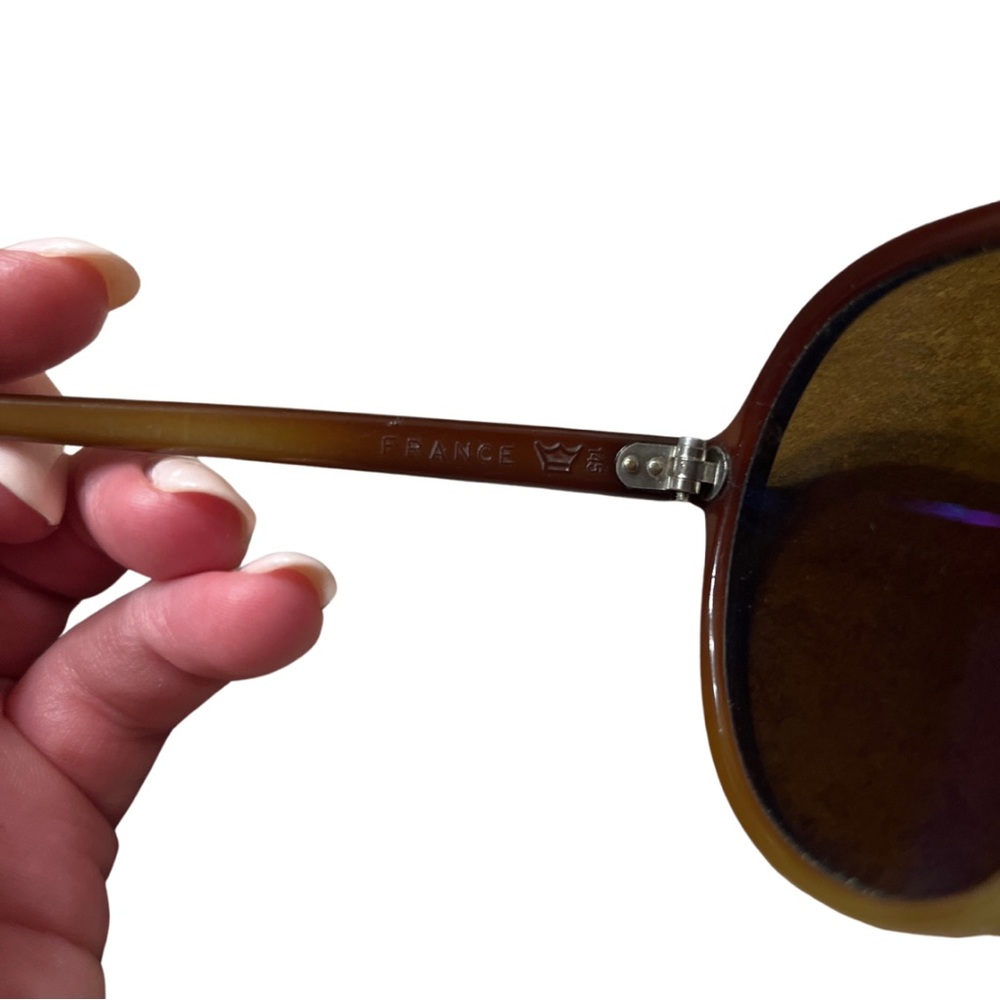 Vuarnet | 374 Skilynx Brown Vintage Sunglasses Tom Selleck Magnum PI RARE! - Picture 5 of 6